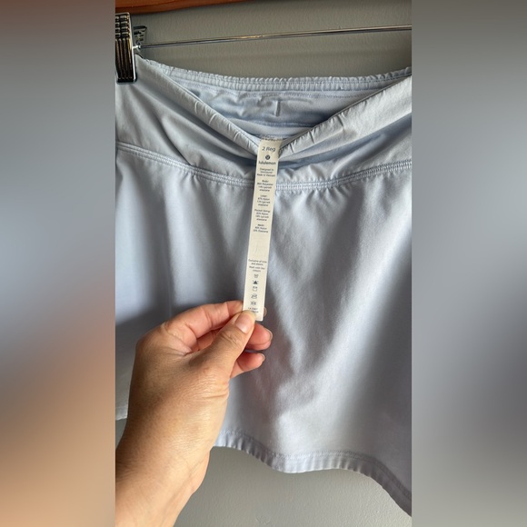 Light Blue Pleated Tennis Skirt - Picture 5 of 9